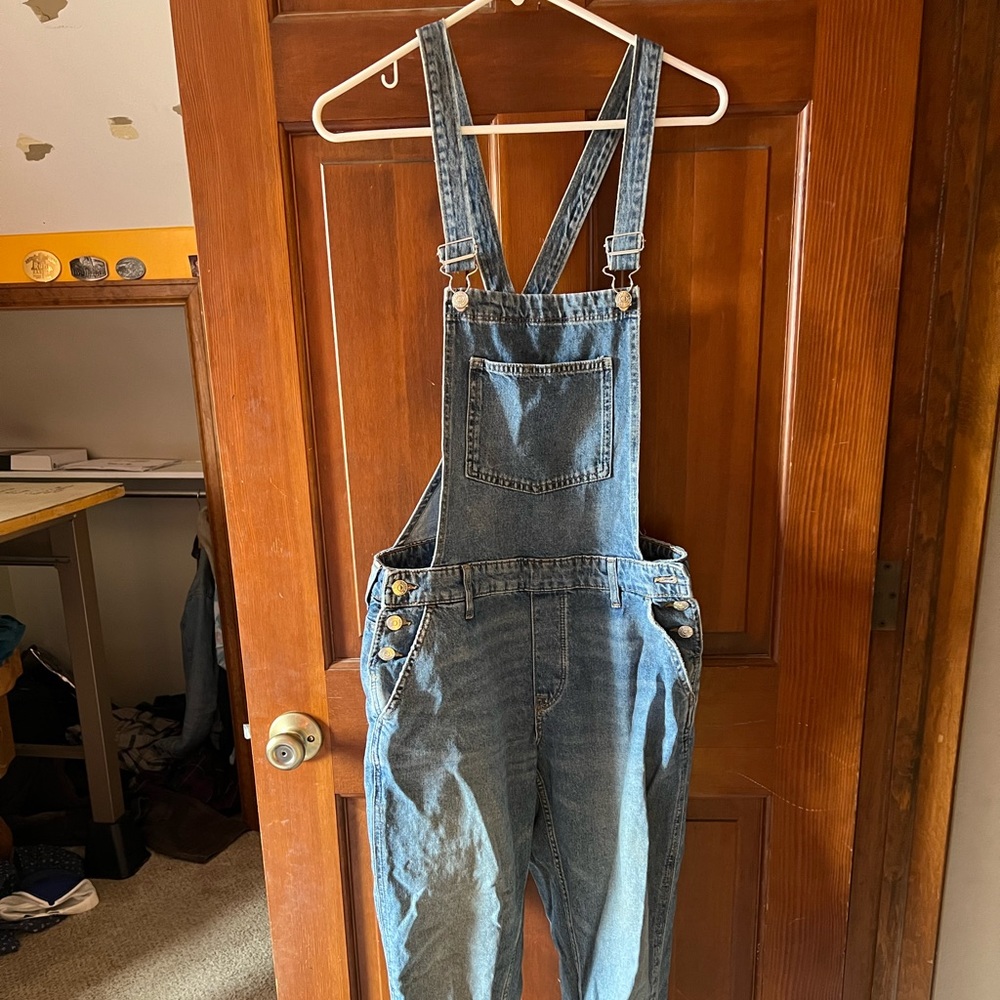&denim overalls